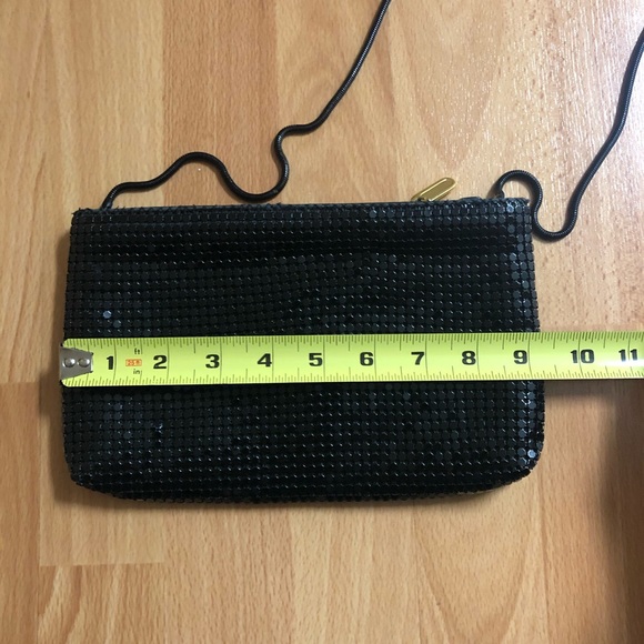 2pc lot - SEQUIN + METAL MESH evening/formal small handbag/wristlet+crossbody - Picture 9 of 15